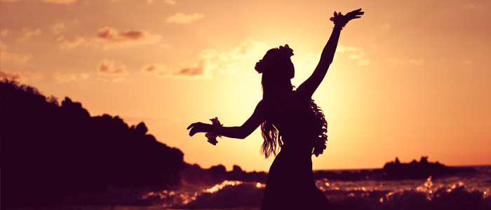 Hawaii Rundreise - Hula Tänzerin auf O'ahu